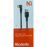کابل شارژ و انتقال داده تایپ سی  سوپر فست مک دودو Mcdodo Type-C