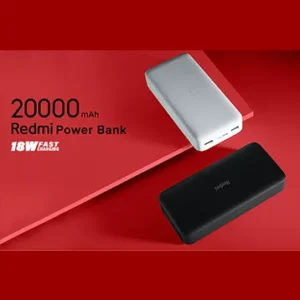 پاور بانک شیائومی ردمی PB200LZM با ظرفیت 20000 میلی‌آمپر ساعت