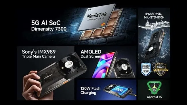 Armor 28 Pro با باتری 10600 میلی‌آمپر ساعت: یک انتخاب ایده‌آل برای کاربران پرمصرف