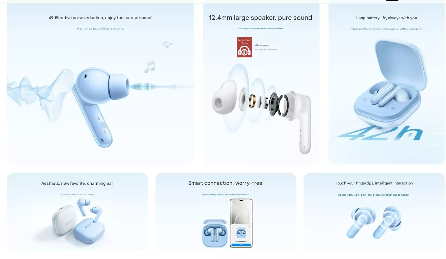 بررسی هدفون بی‌سیم آنر EarBuds X9: تجربه‌ای بی‌نظیر از نویز کنسلینگ
