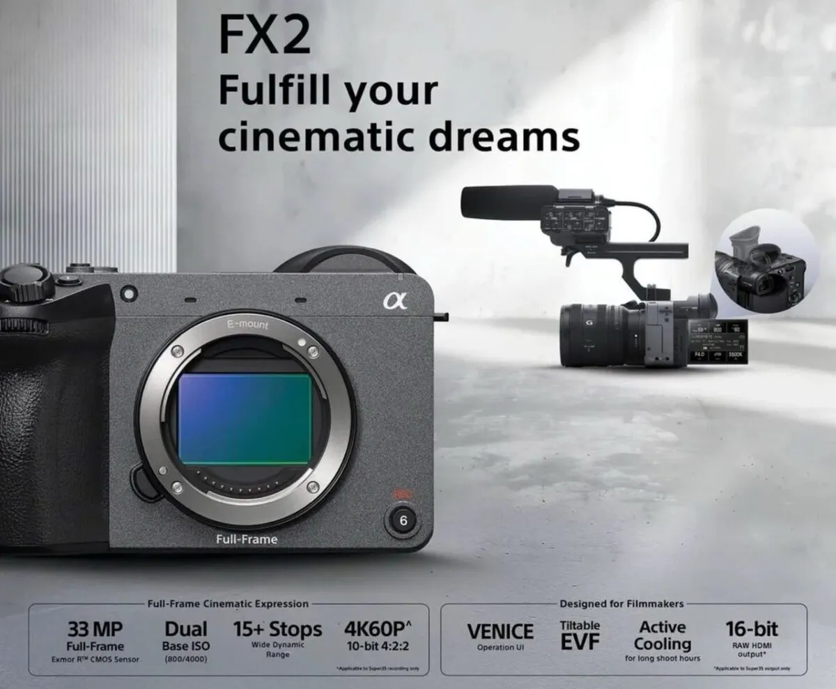 دوربین سونی FX2