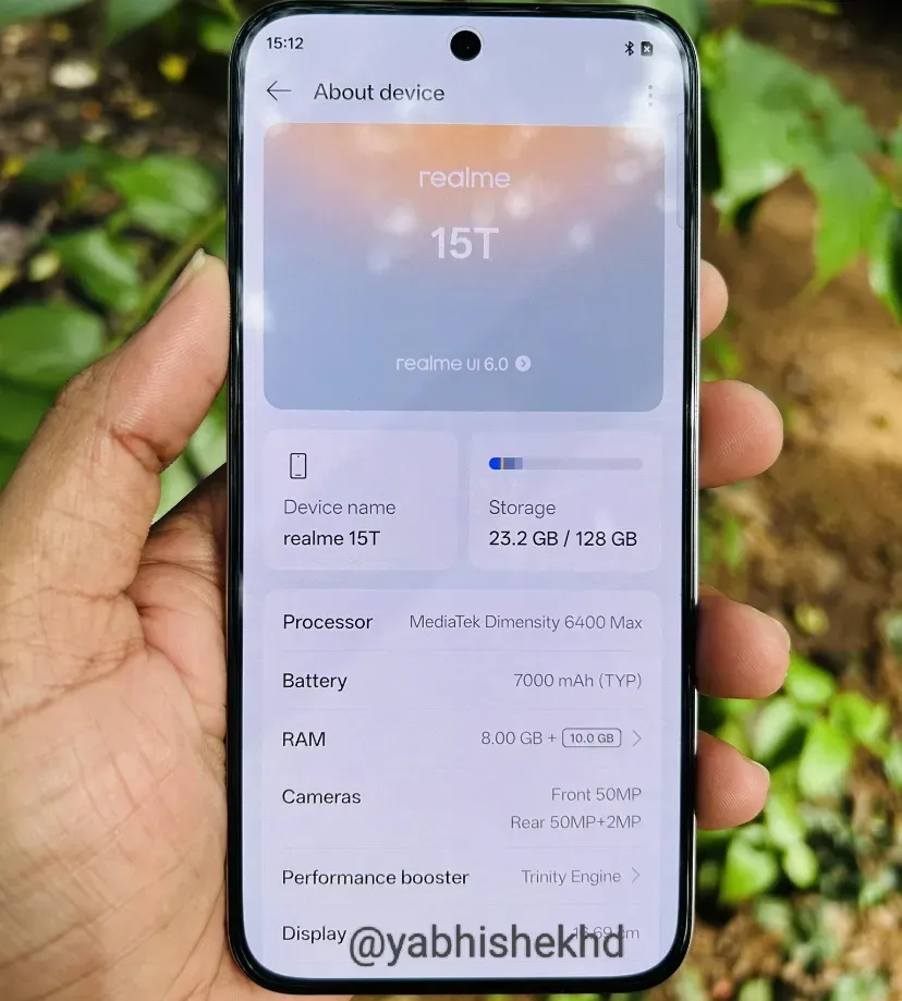 ریلمی 15T