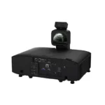 نمای کناری ویدئو پروژکتور Epson EB-PU1008 با درگاه‌های کامل و طراحی حرفه‌ای